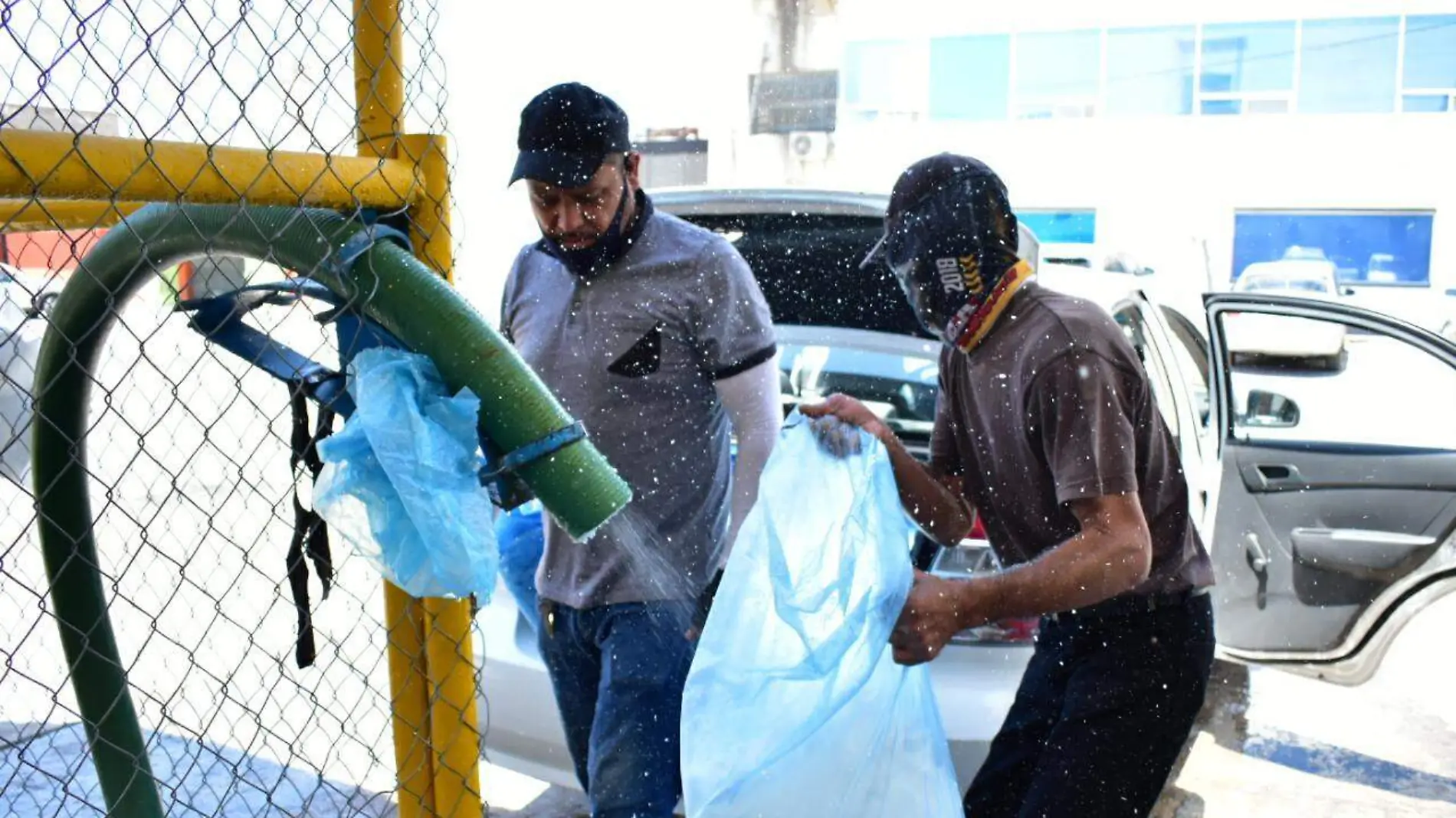 Vendedores de hielo